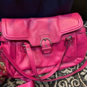 Coach Magenta Purse